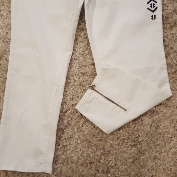 women's sz 16 Madison and main white ankle jean - Picture 2 of 5